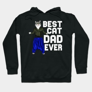 Best Cat Dad Ever Father Day Hoodie